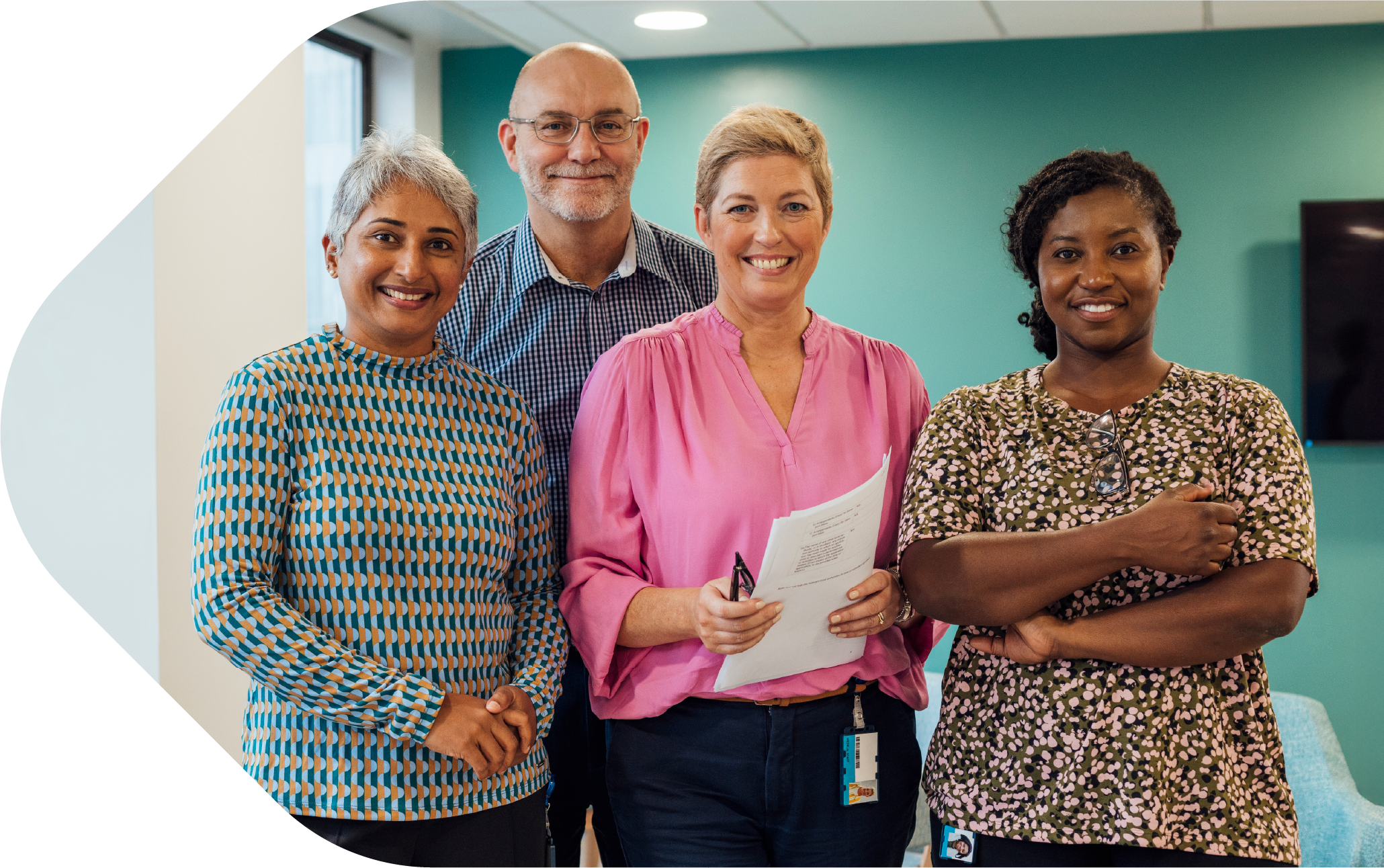 Group of clinicians