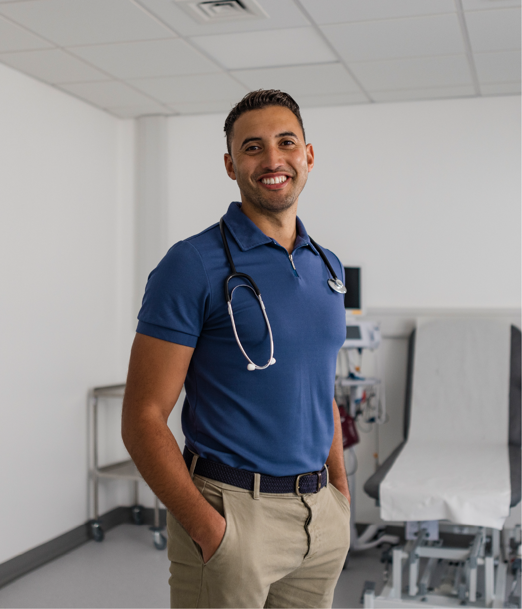Doctor with stethoscope